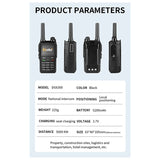 Zello Public Network 4G Radio Bluetooth Outdoor Small Gps Navigation Global Wifi Walkie-Talkie Waterproof Durable