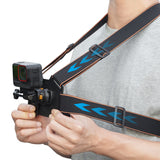Chest Strap POV Mount with Adapter Support Holder Adjustable for DJI Osmo Action 3/4 Camera