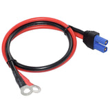 40cm 10AWG EC5 Female To O Ring Terminal CablePower Wire Connector Extension Silicone Cord Emergency Battery Jump Cable