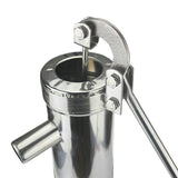 Stainless Steel Manual Water Pump Home Oil Pump Well Hand Shake Suction Pump Suction Well Water Hand Pump Max Lift 8M