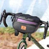 ESLNF Bicycle Mountain Handlebar Road Bike Front Tube Storage Bag Large Capacity Waterproof Stylish