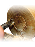 Pair of cutters for surface finishing toolsWooden ring hollowing head