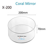 Aquarium water magnifying glass, seawater coral fish tank observation mirror, aquarium viewing device Marine Coral