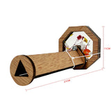 Creative Wooden DIY Kaleidoscope Handmade Toddler Toys Personalized Gifts Children Outdoor Toy Parent-Child Interactive Game Toy