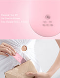 Electric silicone facial cleanser, ultrasonic pore cleaner, facial massager, waterproof household beauty wash brush