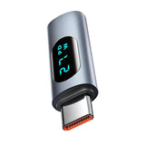 Versatile 2.0 Accessory Usb C Adapter with Digital Display 27w Charging Data Transfer Otg