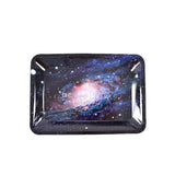 Wholesale 50 Types Tinplate Rolling Tray Metal Raw Herb Roll papers storage trays 125X180MM Rectangle tea tray