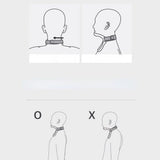 Adjustable Posture Corrector Tractor Cervical Vertebra Neck Braces Supports Device Comfortabel Prevent Head Low Pain Relief