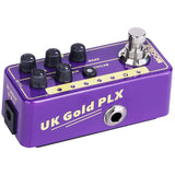 Mooer 019 UK Gold PLX Digital Micro Preamp Guitar Effect Pedal 70's Classic Rock Guitar Effect Pedal Cabinet Simulation