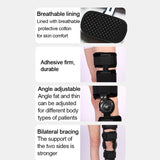 Adjustable Hinged ROM Knee Brace, Post Op Recovery Stabilization, ACL, MCL and PCL Injury, Orthopedic Support Immobilizer