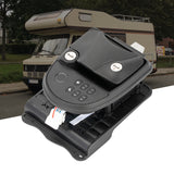 Entry Door Fingerprint Waterproof Lock Handle Latch with Deadbolt Remote Controller Keyless RV