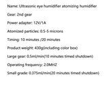 Facial steamer Ultrasonic eye moisturizing humidifying atomizer Dry eye moisturizing atomizing eye humidifier