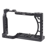 Full Cage Top Camera Cage Rig Stabilizer for Sony A6500/A6400/A6300/A6000 Cell Cage with Shoe Mount Thread Holes