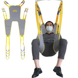 Adjustable Patient Transfer Seat Medical Lift Sling Mobile Emergency Wheelchair Transportation Elder Assist Nursing Belts