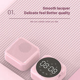 Wireless Bluetooth Speaker FM Radio Sound Desktop Alarm Clock Music Player With LED Display Support TF Card