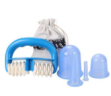 5pcs Silicone Anti Cellulite Cup Vacuum Cupping Ventosa Body Pain Relief Massage Roller Manual Suction Cups Therapy