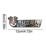 3D Dogs Stylish Emblems And Badges Acrylic Funny Automotive Badge Sticker For Car Dog Lover