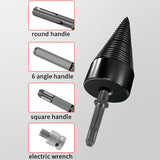 Chop Drill Bit Tool Splitting Cone Log Splitters Breaking hine Wood breaker Firewood chopper
