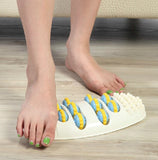 Oval shaped device wheel plate mini 4 rows foot Acupuncture point massage roller Health Massage
