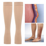 1 Pair Medical Compression Stockings 36-46mmHg Pressure Level 3 Serious Calf Peep-to Varicose Veins Socks Leg Slimming