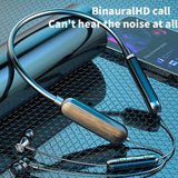 Magnetic Wireless Bluetooth 5.2 Earphones Neckband Stereo Sports Headset Handsfree Earbuds Waterproof Headphones With Mic