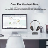 Z6 Over Ear Detachable Headphone Holder Gaming Headset Bracket Aluminum Alloy Earphone Display Stand Rack
