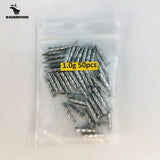 1g 1.5g 2g Insert metal Weight Nail Sinker For Fishing Accessories25pcs/lots  Wacky Senko Worm Jigging Fishing Sinker