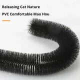 1pc Cat Toy Arch Self Groome Pamper Feline With A Massage Grooming Rubbing With Scratching Pad Toy For Cats Interactive Toys