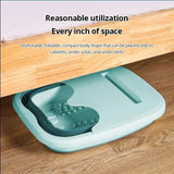 1pc Foot Soaking Bucket Health Massage Foot Soaking Basin Insulation Belt Mobile Phone Stand Foot Soaking Bucket with Cover