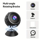 1pc,X10 Mini Camera 1080HD Wifi Camera, WiFi Sports DV Camera, Security Home Monitor, Baby Camera, Black - No TF Card Included