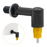 2/4/6 Pcs Rabbit Chicken Water Nipple Drinkers Quail Chicks Turkeys Ducks Poultry Water Nipples Leak-Proof Automatic Spring Type