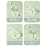 2 In 1 Dumpling Maker Dumpling Skin Maker DIY Dumpling Tool Machine Dumpling Maker And Press Molds Manual Non-stick Dumpling