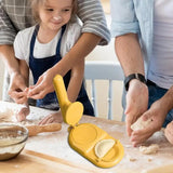2 In 1 Dumpling Maker Dumpling Skin Maker DIY Dumpling Tool Machine Dumpling Maker And Press Molds Manual Non-stick Dumpling