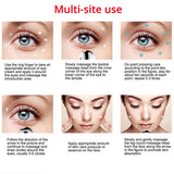2 In 1 vibrating Ion Eye Massager Anti Aging Anti Wrinkle Eye Patch Relief Dark Circle Removal Eyestrain Care Device beauty tool
