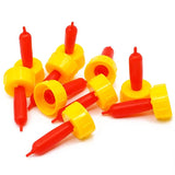 20/30/50Pcs Sheep Lamb Milk Drinker Nipple Soft Rubber Pacifier Orphaned Lamb Pup Dog Foal Calf Screw Sprite Coke Bottle
