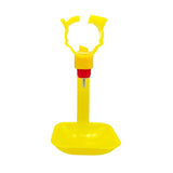 20 Pcs Chicken Water Nipple Dinking Cups Automatic Poultry Duck Bird Quail Drinker Hanging Cups Poultry Feeding Tools