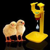 20 pcs Chicken Water Nipple Hanging Cups Poultry Waterer Drinking Cups Drinker Nipple For 25mm Pipes Poultry Feeding Waterer
