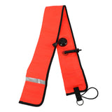 1M Scuba Diving Iatable Surface Marker Buoy Visibility Float Signal Tube Sausage,Red