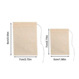 200Pcs Teabags Biodegradable Paper Tea Bag Drawstring Eco-Friendly Filter Empty Tea Bags Loose Leaf Tea Powder Herbal Medicine