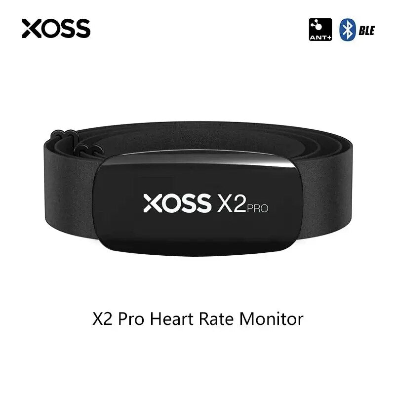 XOSS X2 Pro Chest Strap Heart Rate Sensor Waterproof Bluetooth ANT+ Health Fiess Smart Bicycle Monitor