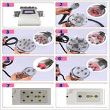 2022 Newest Version! Ultrasonic Liposuction 40K Cavitation Radio Frequency Vacuum Bipolar RF Machine Slimming Beauty Equipment