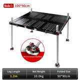 2023 Durable Hollow Fishing Platform New Lightweight Folding Aluminum Alloy Deep Water Small Convenient Fishing Platform Tools
