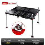 2023 Durable Hollow Fishing Platform New Lightweight Folding Aluminum Alloy Deep Water Small Convenient Fishing Platform Tools