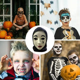 2023 Halloween Masker Full Face Spooky Masque Latex Hoofd Cover Horror Helm Halloween Carnaval Cosplay Party Decor Props