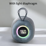 2023 T&G Mini Bluetooth Speaker Portable Speaker Wireless Connection Outdoor Sport Audio Stereo Support TF FM Card Car Audio