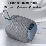 2023 T&G Mini Bluetooth Speaker Portable Speaker Wireless Connection Outdoor Sport Audio Stereo Support TF FM Card Car Audio