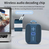 2023 T&G Mini Bluetooth Speaker Portable Speaker Wireless Connection Outdoor Sport Audio Stereo Support TF FM Card Car Audio