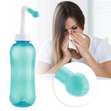 Nasal Wash Cleaner Rhinitis Pot Nose Cleaning Bottle For Adult Children Green 500ml Allergic Sinusitis Cure Therapy