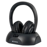 Retekess TA006 wireless head mounted TV headphones with stereo sound at a distance of 30 meters