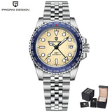 PAGANI DESIGN GTM Men Mechanical Watch NH34 Luxury Sapphire Glass Stainless steel Automatic Wacth 100M Waterproof Watch for Men